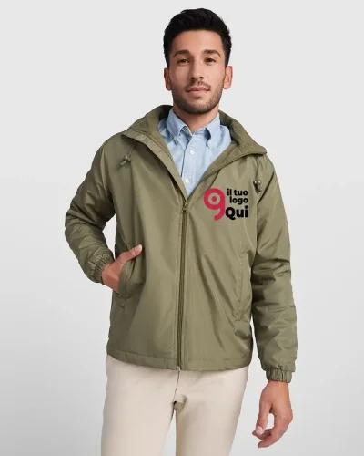 Giacca Makalu leggera idrorepellente uomo con cappuccio