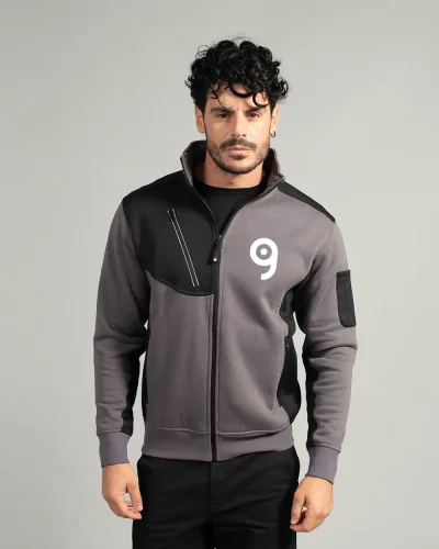 Felpa Niagara Unisex Collo Lupetto Zip