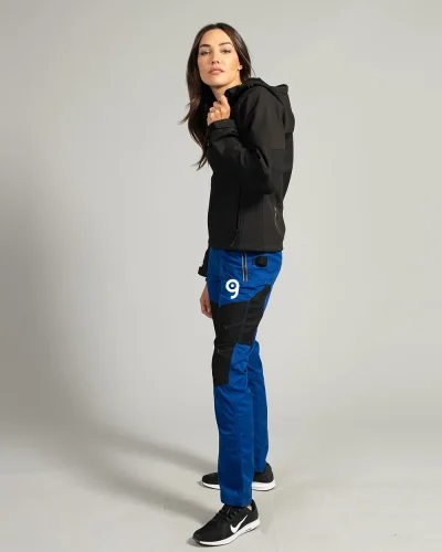 Libano Lady Jeans multitasche elasticizzati con cuciture triple