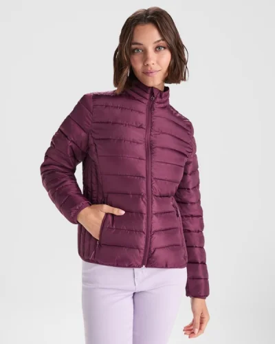 Giubbotto Donna Slim Finland 100% Poliestere Leggero