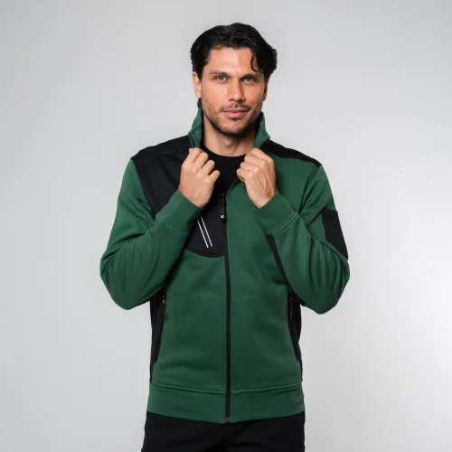 Felpa Niagara Unisex Collo Lupetto Zip