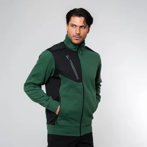 Felpa Niagara Unisex Collo Lupetto Zip