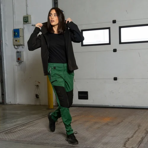 Libano Lady Jeans multitasche elasticizzati con cuciture triple