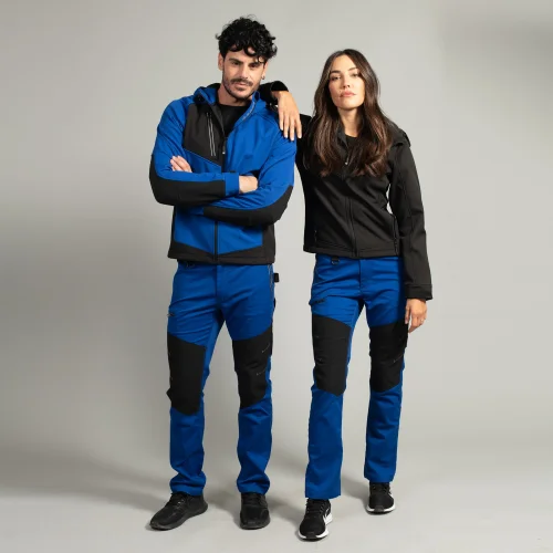 Libano Lady Jeans multitasche elasticizzati con cuciture triple