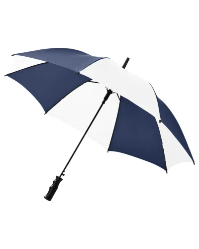 Ombrello Barry 23", automatico, poliestere resistente, vari colori Navy / Bianco