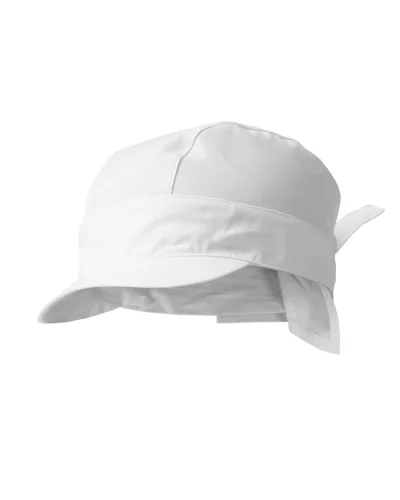 Liz Bandana Unisex con Frontalino, Poliestere-Cotone, Taglia Unica Bianco