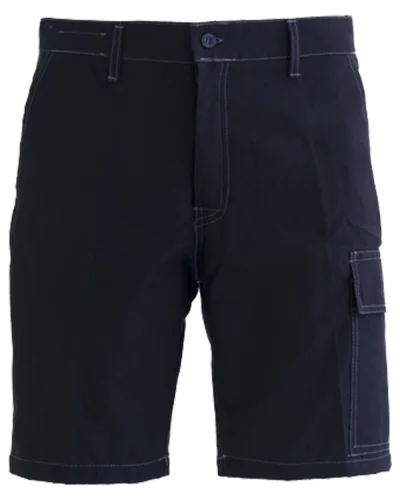 SerioPlus Bermuda lavoro cotone Ripstop leggero antistrappo Blu