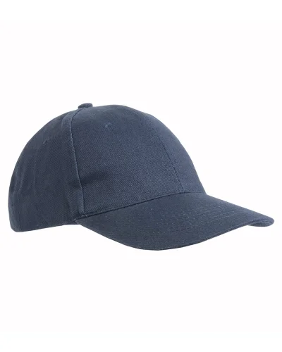 Cappellino multicolor cotone pesante, 6 pannelli, taglia unica