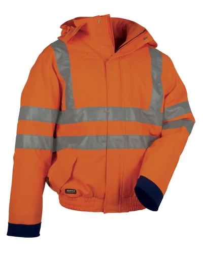 Giubbotto da lavoro alta visibilità Fluo Giallo  Utility Arancione/navy