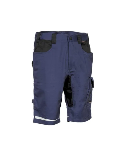 Serifo pantaloncini da lavoro resistenti con tasche multiple Navy/Nero