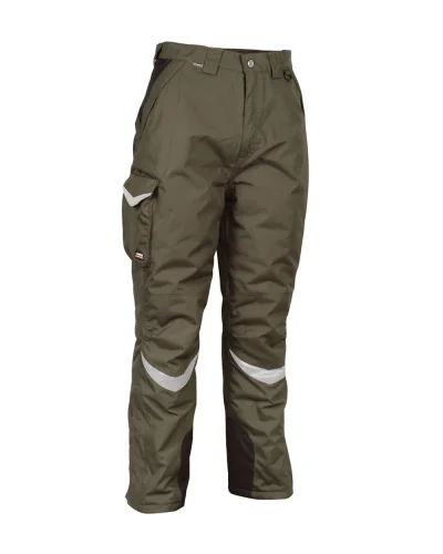 Pantalone da lavoro Frozen con rinforzi resistenti Fango/Nero