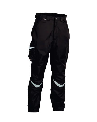 Pantalone da lavoro Frozen con rinforzi resistenti Nero/Nero