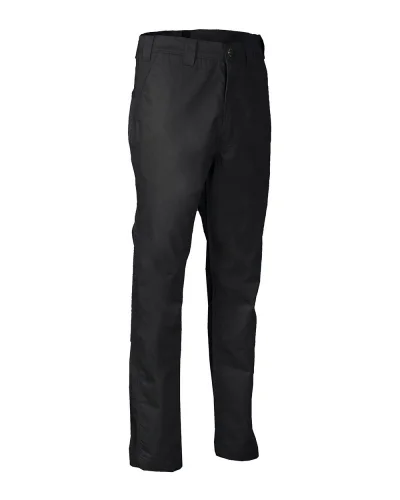 Pantaloni da lavoro Neapoli in cotone resistente 100% Nero