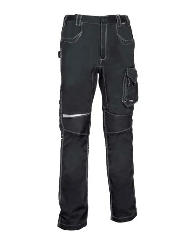 Pantaloni da lavoro Skiathos resistenti multitasche Nero/Nero