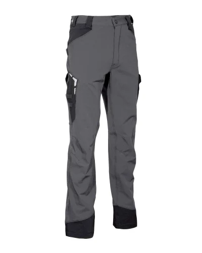 Pantaloni da lavoro neri Hagfors con tasche laterali resistenti Antrancite/Nero