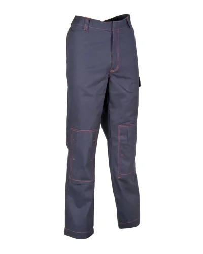 Pantaloni da Lavoro Flame Stop Grigi Ignifughi Antistatici