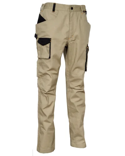 Pantaloni da lavoro Walcourt con tasche rinforzate Corda/Nero