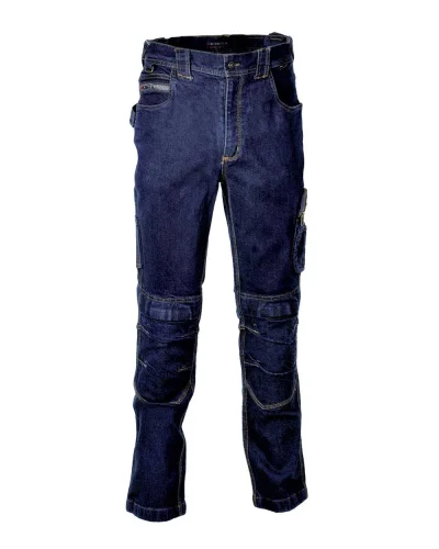 Tough Jeans blu da lavoro resistenti, tasche rinforzate