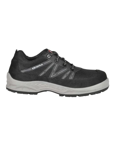 Kos Scarpe Antinfortunistiche S1P in Pelle Scamosciata e Tessuto