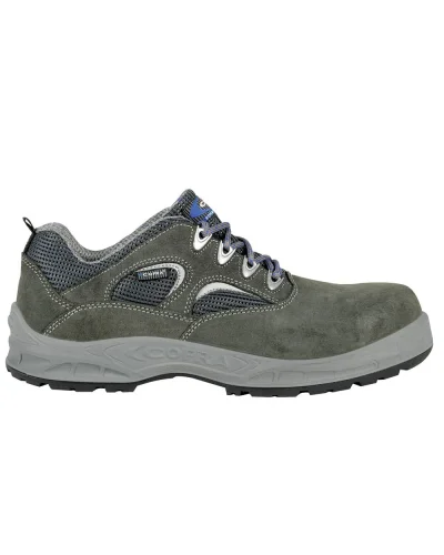 Scarpe antinfortunistiche Marettimo S1P in pelle scamosciata blu