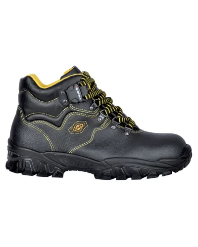 Scarpe antinfortunistiche New Danubio S1P SRC pelle nera acciaio