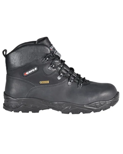 Scarpe antinfortunistiche GORE-TEX New Warren S3 in pelle nera