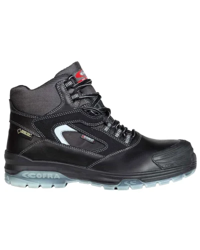 Scarpe antinfortunistiche Valzer Black S3 in pelle nera idrorepellente