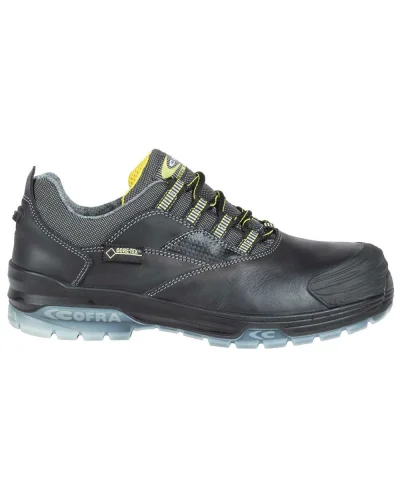 Scarpe da lavoro Sunrise S3 GORE-TEX nere, pelle idrorepellente