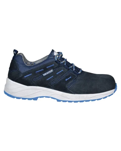 Pilates Blue Scarpe da Lavoro S1P SRC Pelle Scamosciata Blu