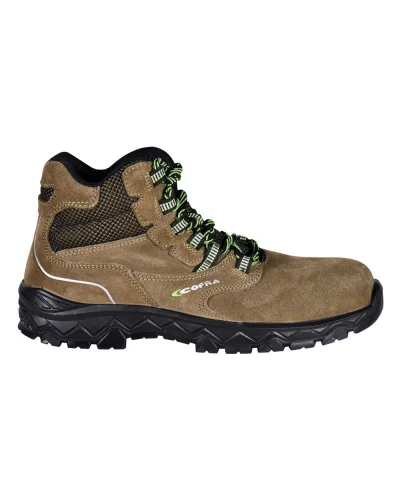 Warm Up Scarpe da lavoro S1P SRC in pelle scamosciata Metal Free