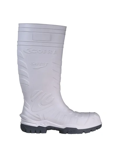 Safest White Stivali Lavoro S5 SRC Bianchi, -25°C, Made in Italy