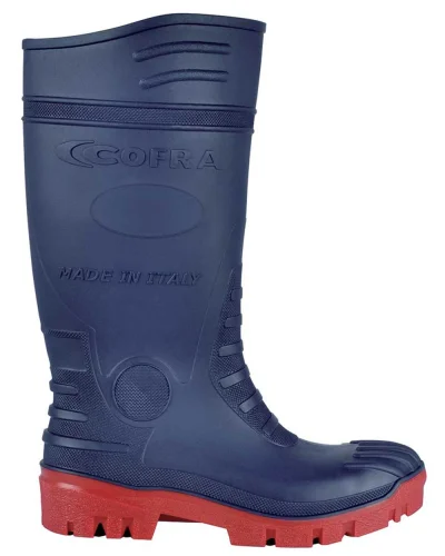Stivali Typhoon Blue/Red S5 SRC in PVC ERGO-NITRIL Antiscivolo