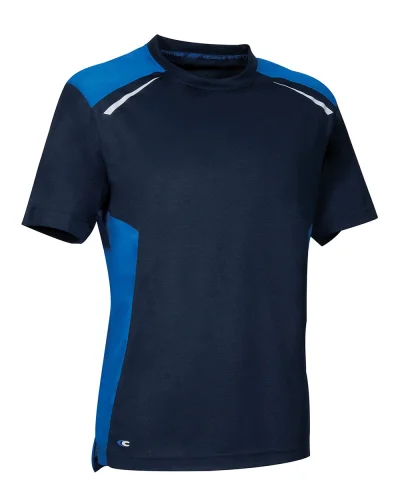 T-shirt da lavoro Dunkerque Uomo, maniche corte Navy/royal