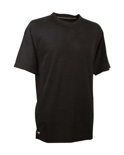 TascaWork T-Shirt da lavoro in cotone resistente Tasmania Nero