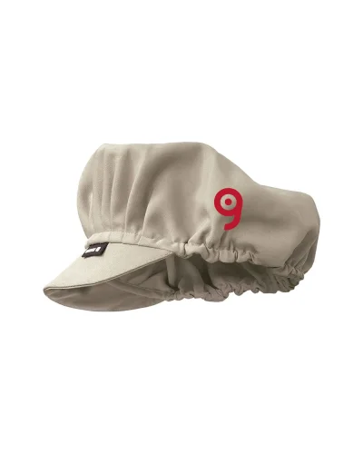 Berretto cuoco Holly unisex, poliestere nero, taglia unica