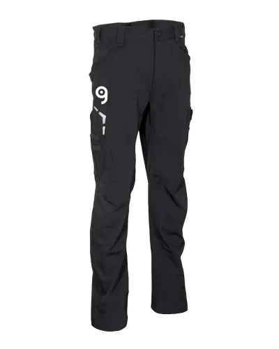 Pantaloni da lavoro neri Hagfors con tasche laterali resistenti