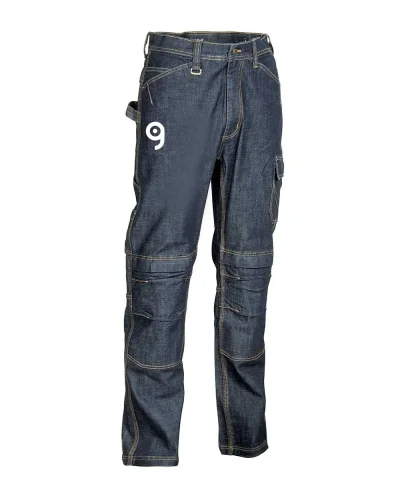 Jeans da lavoro Biarritz, rinforzati e tasche multiuso