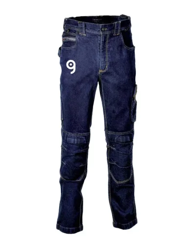 Tough Jeans blu da lavoro resistenti, tasche rinforzate