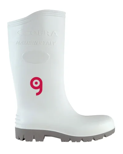 Base Protection Asteroid White Stivali S5 SRC Antinfortunistica PVC