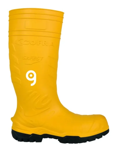 Safety Yellow by Safest: Stivali lavoro SB E P CI SRC -25°C 100% Metal