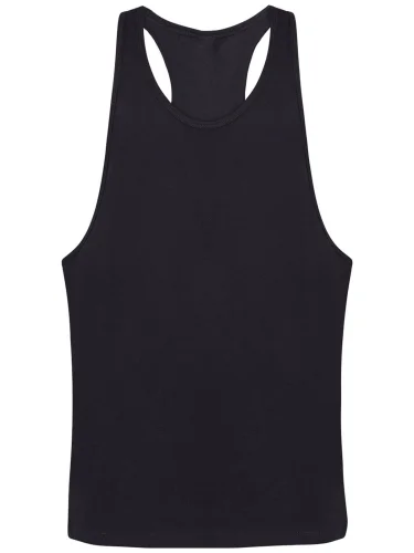 Canotta Holidays unisex fluo 100% cotone, sport e spiaggia Dark Grey