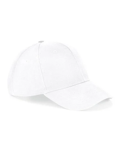 Cappellino cotton twill 6 pannelli Ultimate White