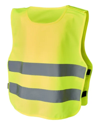 Gilet alta visibilità bambini Marie giallo certificato EN1150