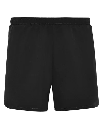 Everton Pantaloncini Sportivi Uomo con Slip Riflettenti Nero