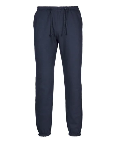 Pantalone felpa Uomo , Cotone-Poliestere, con elastico Blu