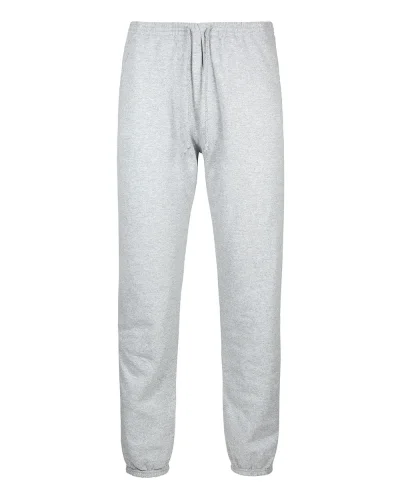 Pantalone felpa Uomo , Cotone-Poliestere, con elastico Cenere