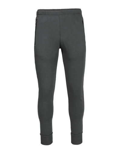 Pantalone Felpa Soft Uomo in Cotone 75% Piombo/Nero