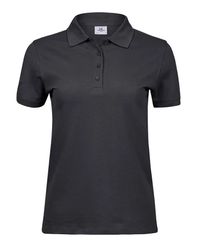Polo Donna Piqué Heavy  Cotone 215g/m² Dark Grey