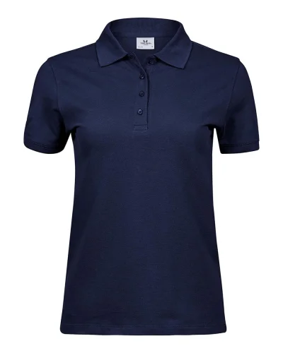 Polo Donna Piqué Heavy  Cotone 215g/m² Navy