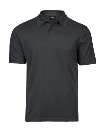 Polo Piquet Heavy 100% Cotone | Resistente ed Elegante - Dark Grey